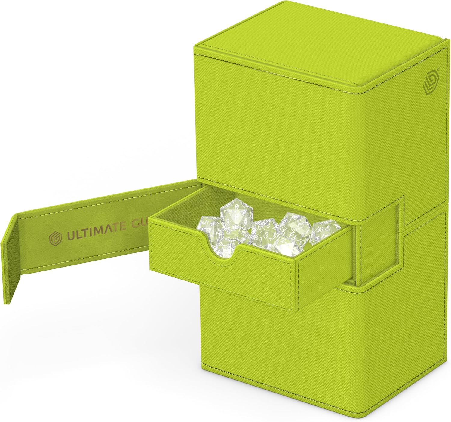 Ultimate Guard Twin Flip'n'Tray 200+ Xenoskin Summer Edition 2025" - Lime