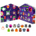 Squish-a-longs Halloween Countdown Calendar – Includes 13 Mini-Squish (Wave 3) - Squishmallows Halloween Squish calendar - Glow in the Dark - Spooky Figures