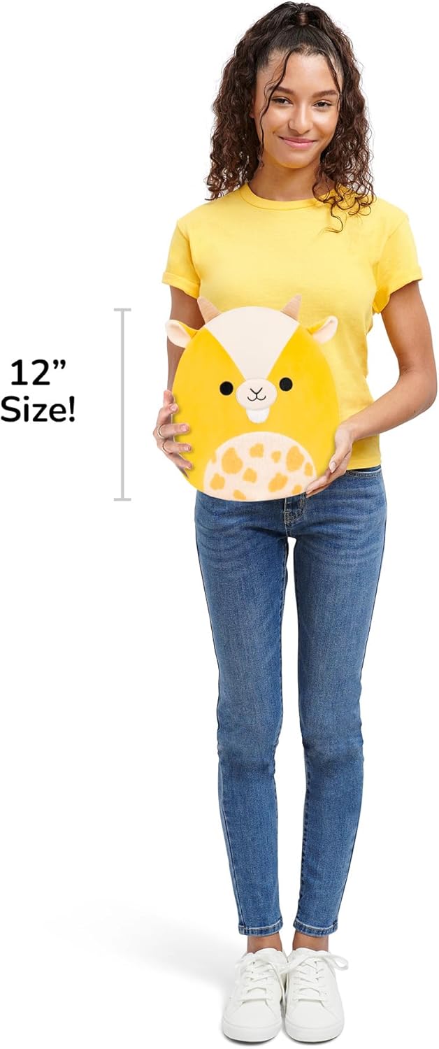 Squishmallows Original 12-Inch Miel the Yellow Goat