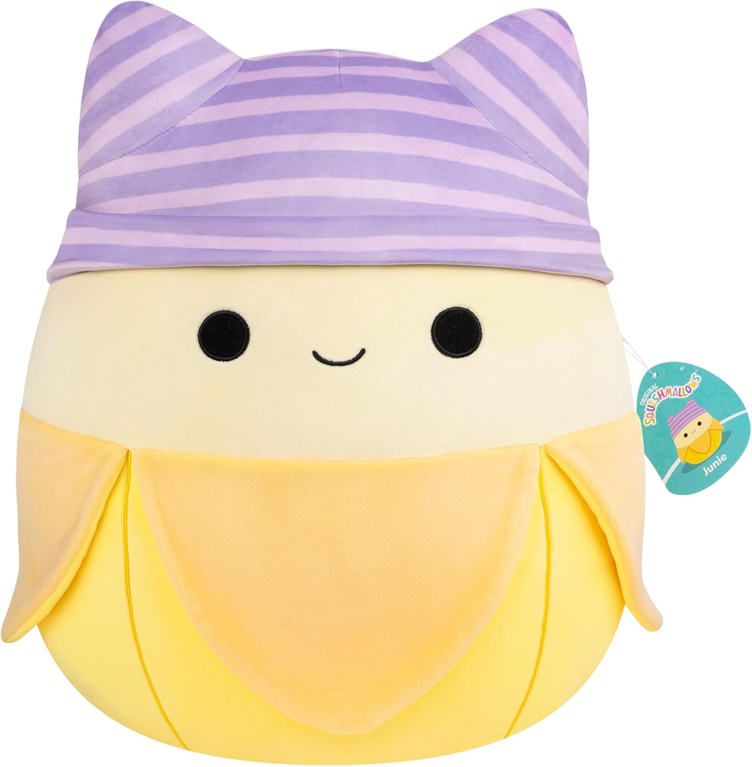 Squishmallows Original 16-Inch Junie the Yellow Banana | Collectable Cute Plush Toy, Cuddly Toys for Children, Soft Toys, Cute Teddies Suitable for Girls and Boys Ages 3