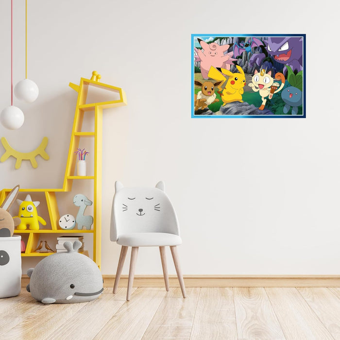 Kinderpuzzle 300 XXL Teile - Pokémon - Fang die Pokémon!