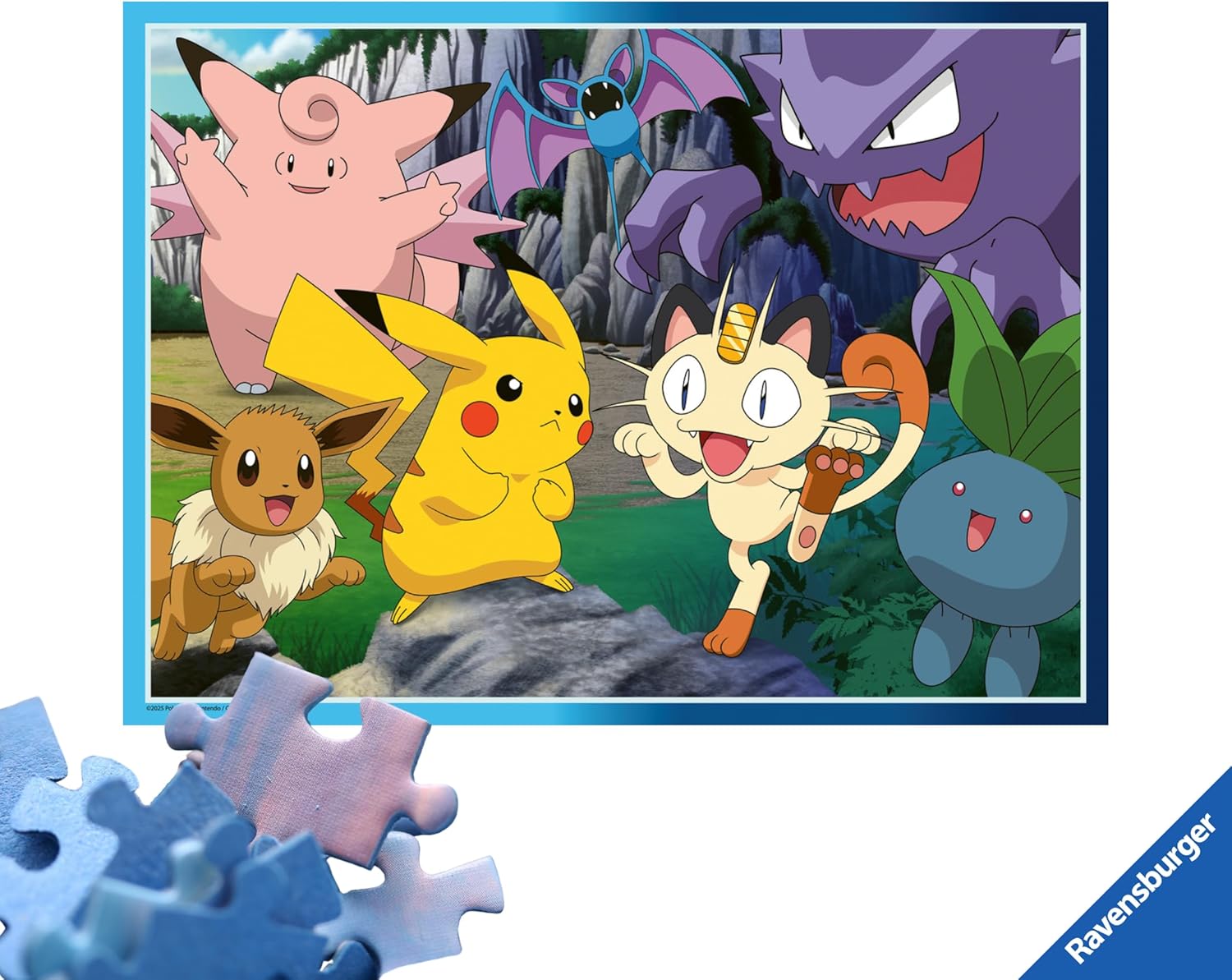 Kinderpuzzle 300 XXL Teile - Pokémon - Fang die Pokémon!