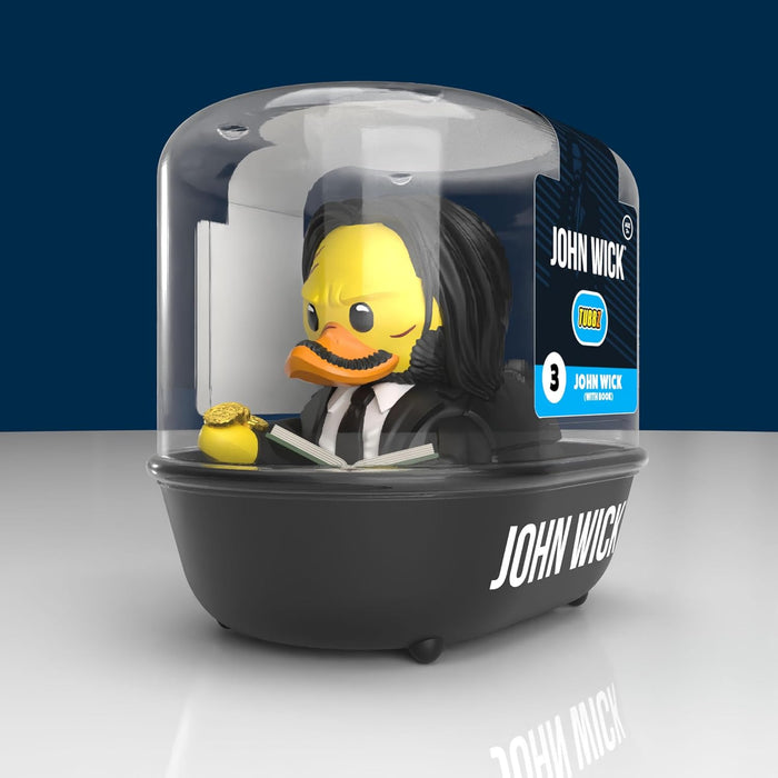 TUBBZ First Edition: John Wick Chapter 3 - John Wick Book Cosplaying Rubber Duck Vinyl Figure