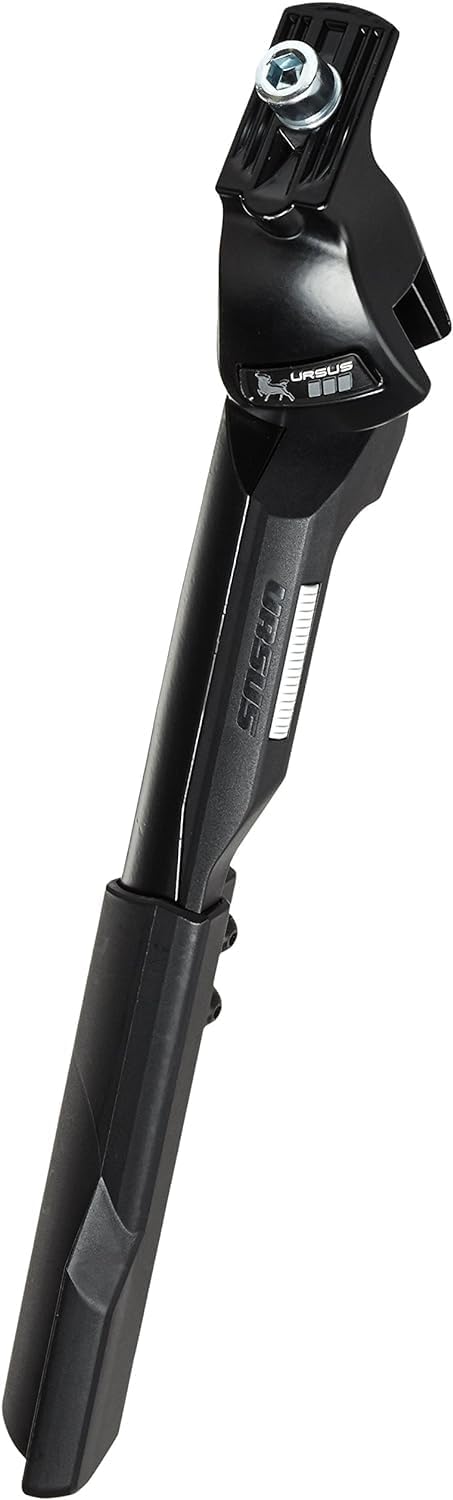 Ursus Kaiser Central Adjustable Kickstand, Black, 26" / 28" (700c