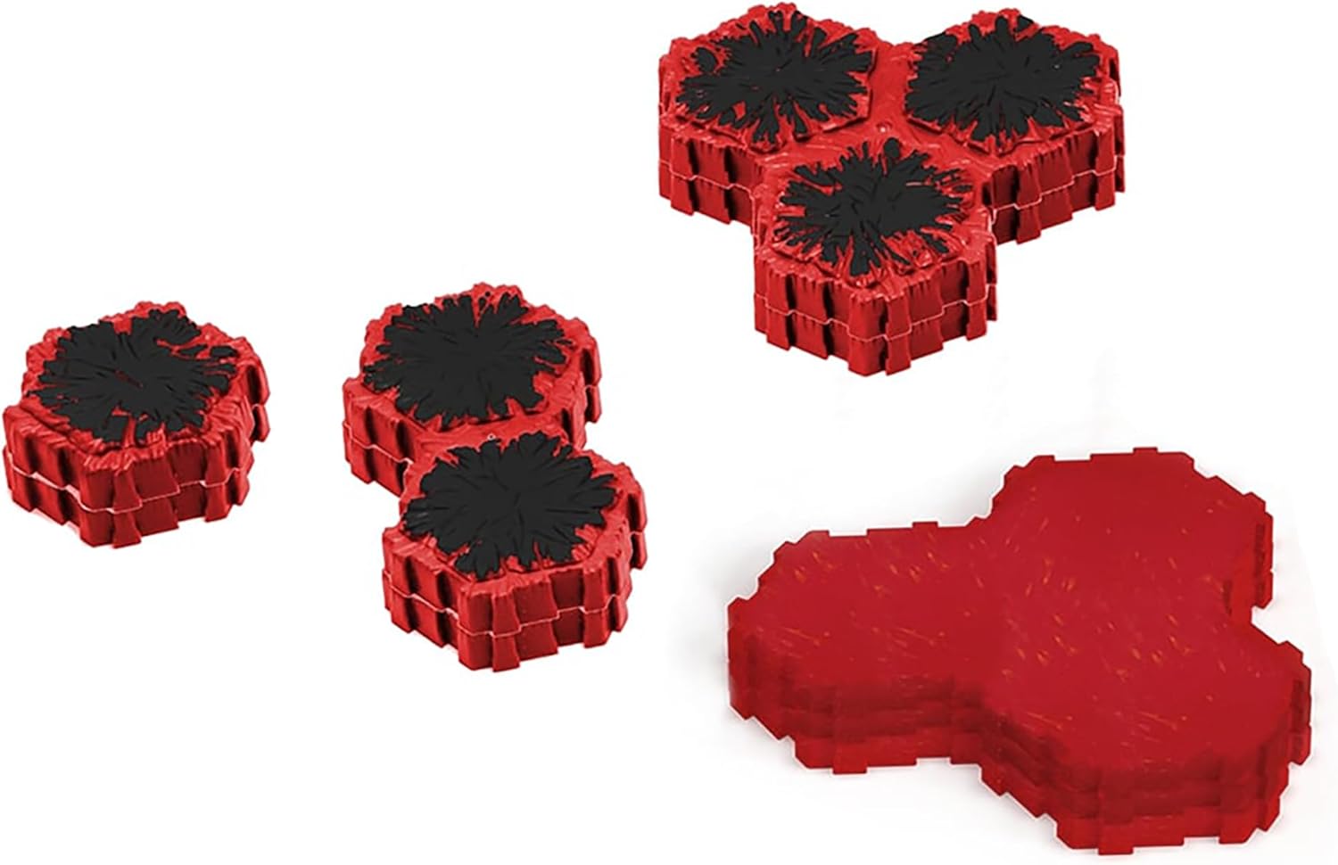 Renegade | Heroscape: The Lava Fields of Valhalla Terrain Expansion | Extension De Terrain avec Champs De Lave Et Modules Empilables | 2+ Joueurs | 45-90 Minutes
