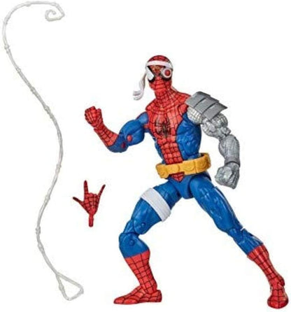 Hasbro Marvel Legends Series, Figurine de Collection rétro Cyborg Spider-Man de 15 cm, inspirée des BD