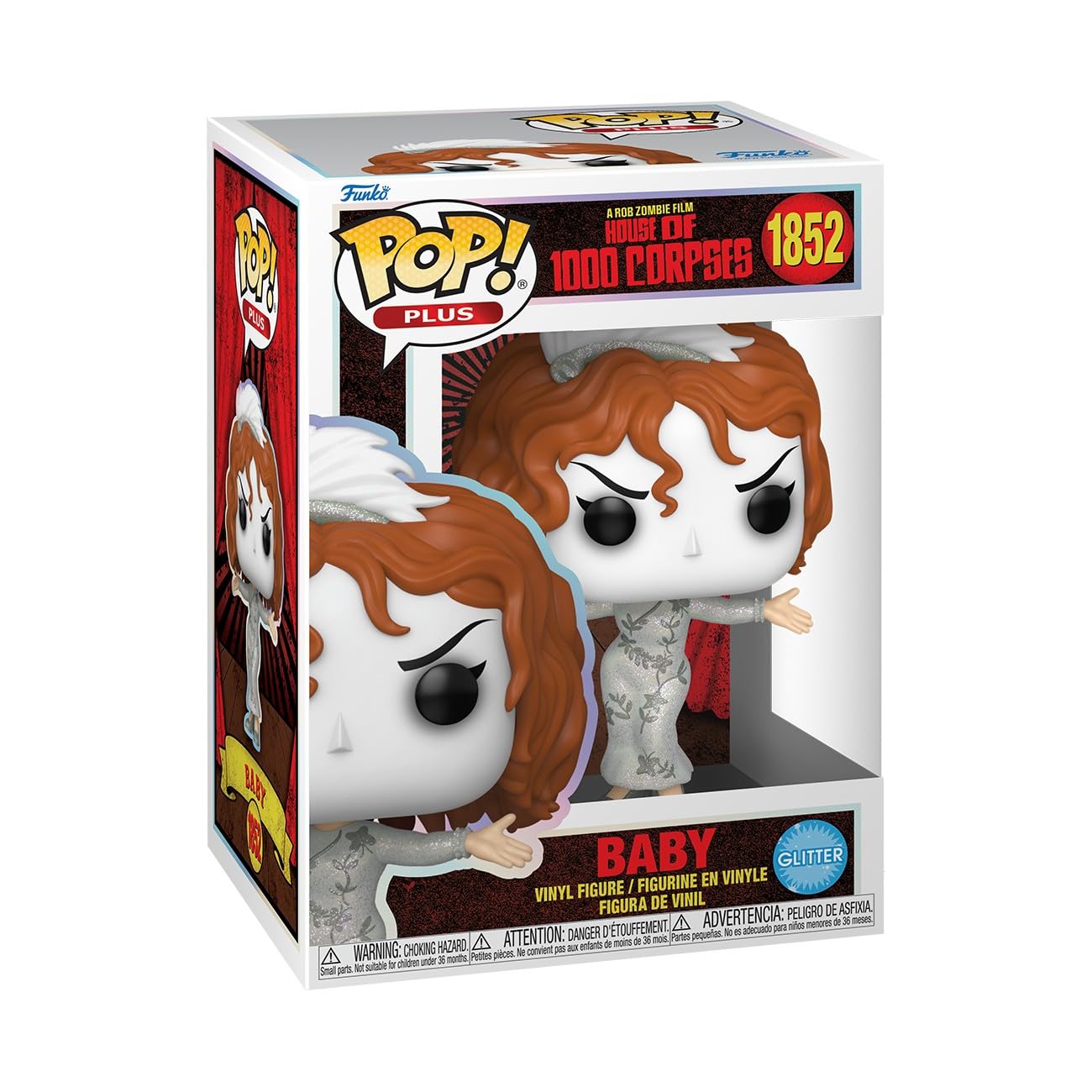 Funko Pop! Plus: House of 1000 Corpses - Baby - Glitter - Collectable Vinyl Figure - Gift Idea - Official Merchandise - Toys for Kids & Adults - Horror Fans - Model Figure for Collectors