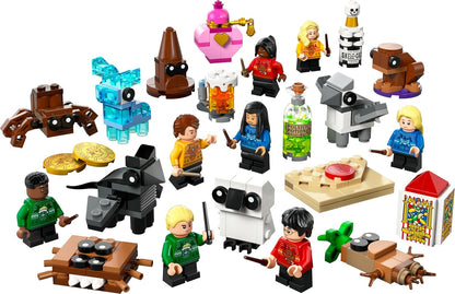 LEGO Harry Potter Adventskalender 2025 Bouwpakket voor Kinderen vanaf 7 Jaar – Kerst Speelgoed met 24 Verrassingen, Incl. 8 Minifiguren in Feesttruien en Minibouwmodellen – Cadeau – 76456