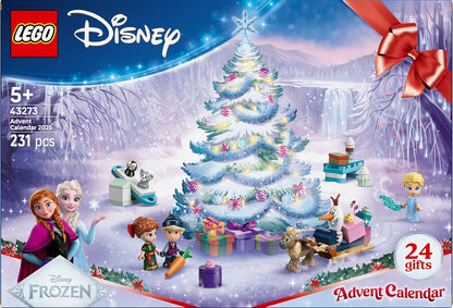 LEGO ǀ Disney Frozen Adventskalender 2025 Bouwpakket voor Kinderen met Poppetjes 43273