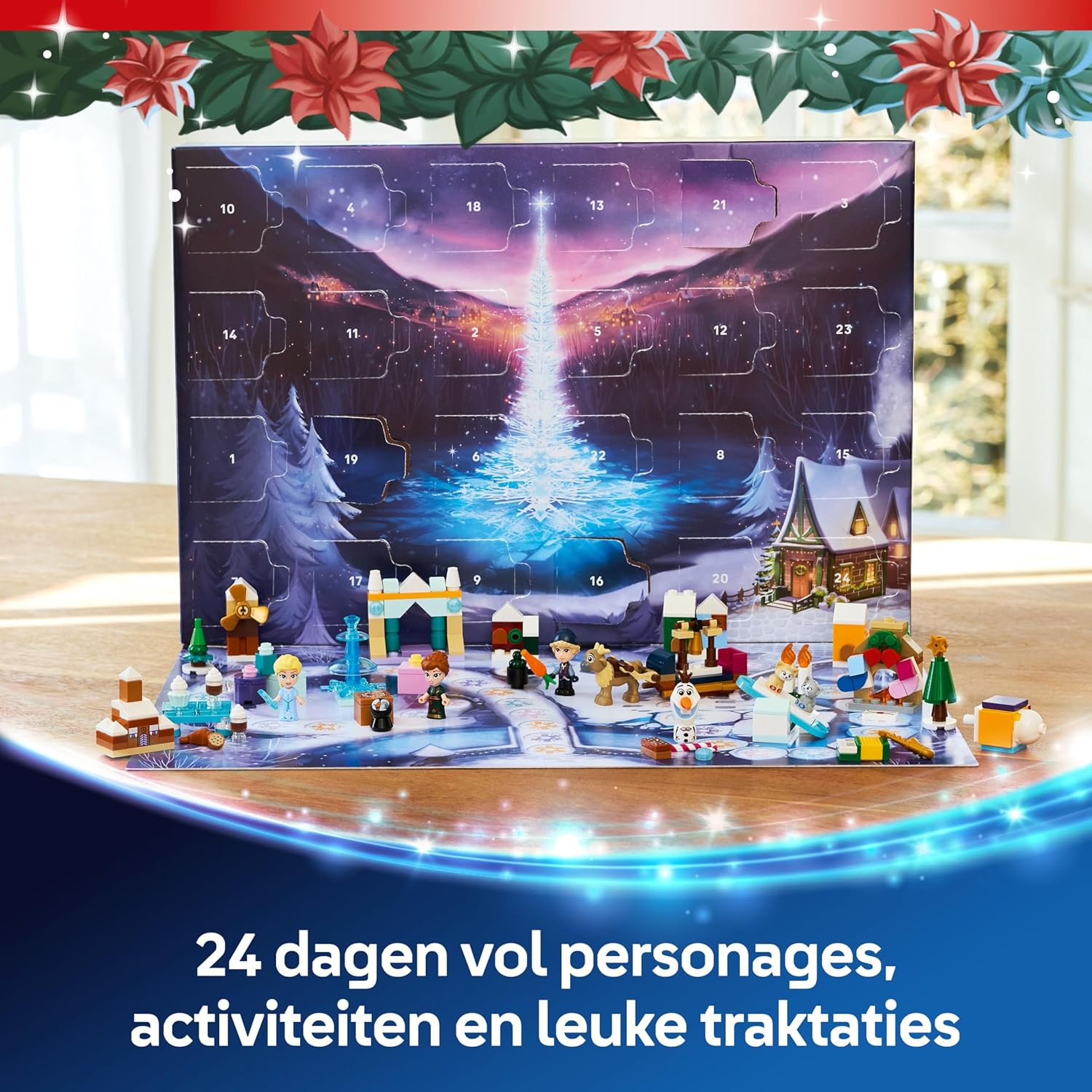 LEGO ǀ Disney Frozen Adventskalender 2025 Bouwpakket voor Kinderen met Poppetjes 43273
