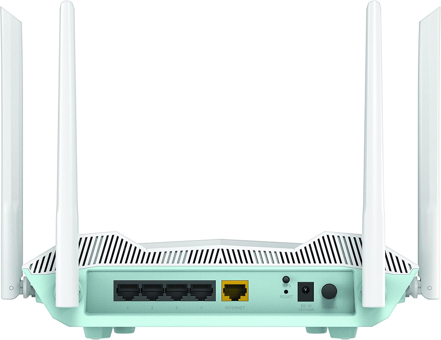 D-Link R32 EAGLE PRO AI AX3200 Smart Router with AI Wi-Fi/Traffic Optimiser, DFS, AI Parental Control, Gigabit Ports, MU-MIMO, 1024 QAM, OFDMA, WPA3, Mesh-ready. Works with Alexa/Google Assistant