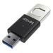 Lexar 256GB JumpDrive Fingerprint F35 PRO USB 3.2 Gen 1 Flash Drive, Up to 400/350 MB/s Read/Write, Storage Expansion and Backup, 256-bit AES & Fingerprint Encryption, Black (LJDF35P256G-RNBNG)
