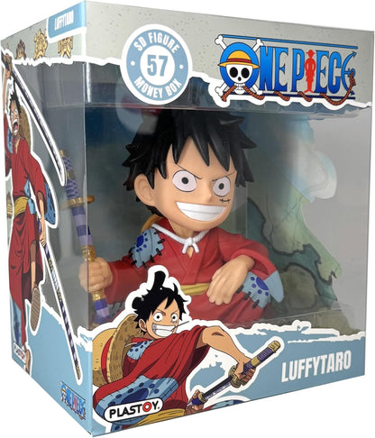 PLASTOY : ONE Piece - SPARSCHWEIN - LUFFYTARO