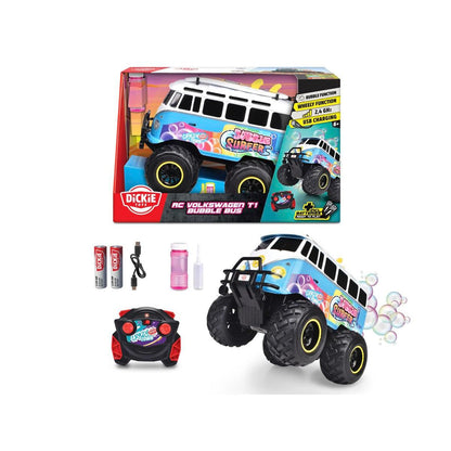 Dickie RC Volkswagen T1 Bubble Bus, Kids Toys, RTR 201106014