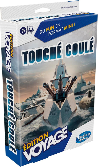 Hasbro Gaming Gegossene Berührung, Reise-Edition, tragbares Spiel für 2 Spieler, Reisespiel, Spiel für Kinder, ab 7 Jahren (französische Version