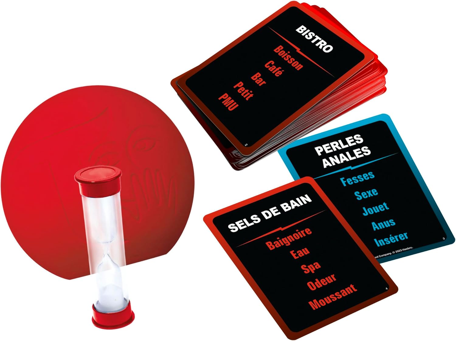 Hasbro Gaming Taboo Without Censorship, Group Game for Adults Only, Board Games