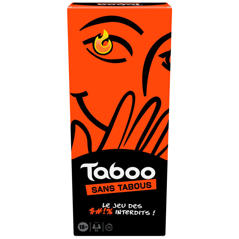 Hasbro Gaming Taboo Without Censorship, Group Game for Adults Only, Board Games
