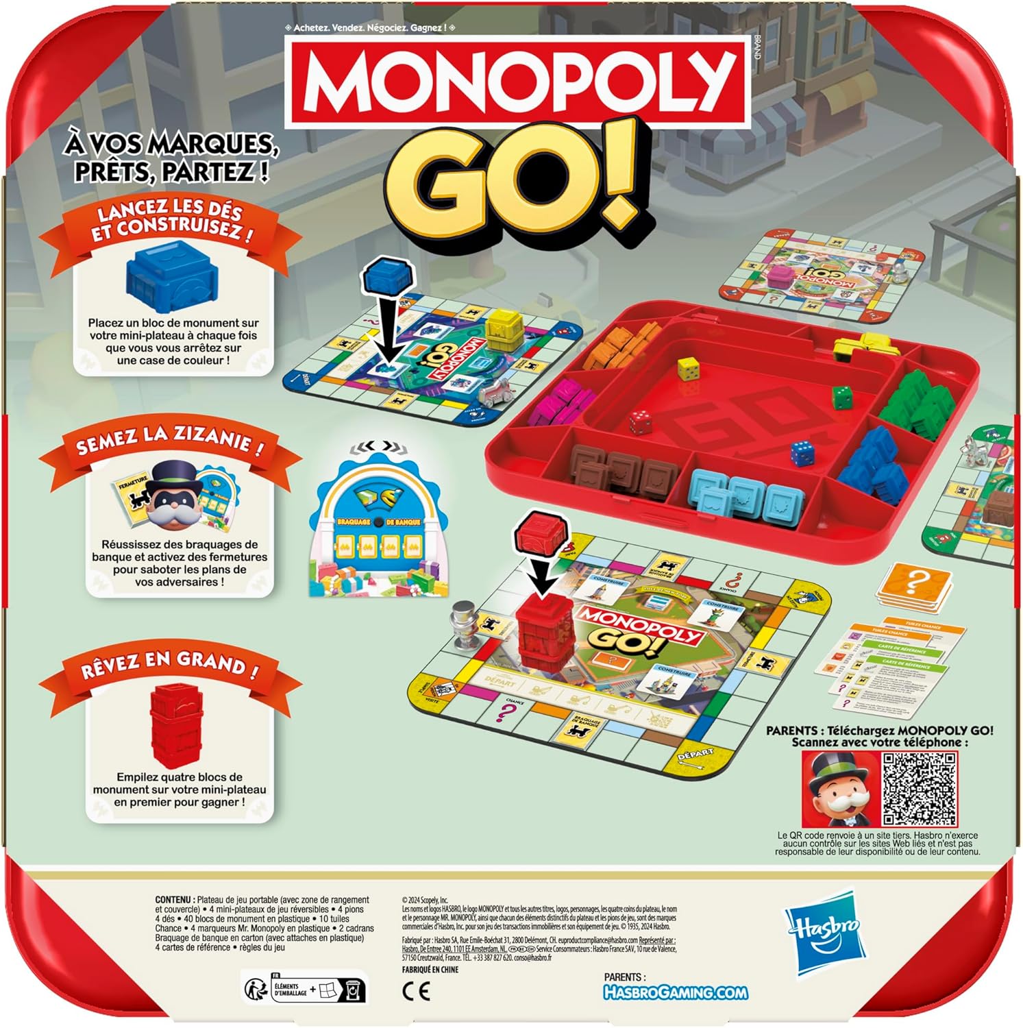 Jeu classique Monopoly Go!