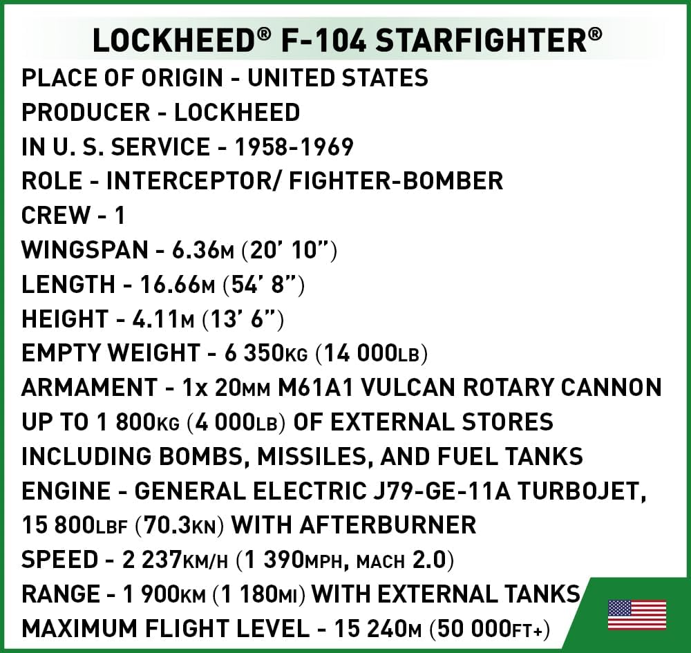 Lockheed F-104 STARFIGHTER