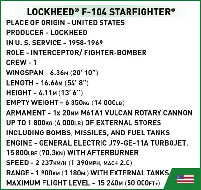 Lockheed F-104 STARFIGHTER
