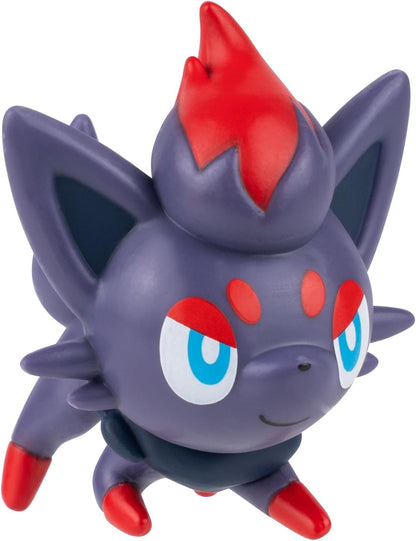 Pokémon Battle Figure 3 Pack - Features 2-Inch Pikachu and Zorua and 3-Inch Magikarp Battle Figures