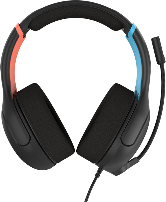 Turtle Beach UK Airlite Fit Charcoal Black Wired Gaming Headset for Nintendo Switch 2 and Nintendo Switch, and Nintendo Switch OLED, Flip-to-Mute Mic, Over-Ear Premium Comfort