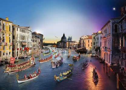 Erwachsenenpuzzle 1000 Teile - Venedig von Tag zu Nacht