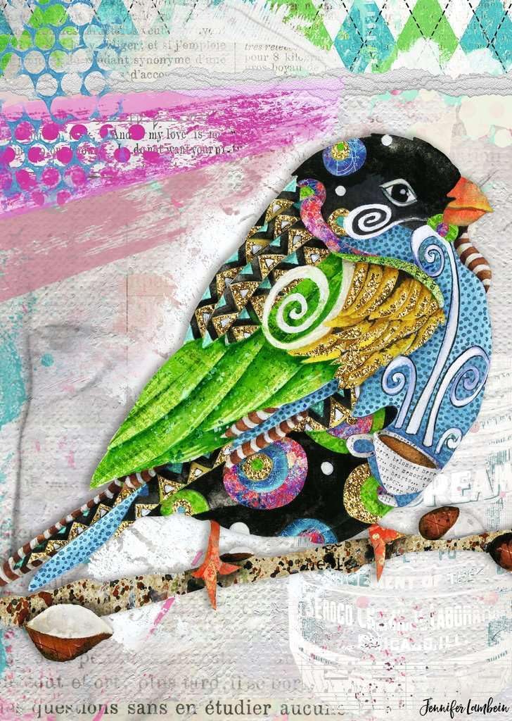Ravensburger - Swirly Bird 1000P (12001438)