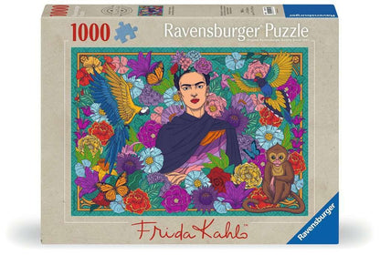 Ravensburger - Frida Kahlo’S Paradise: Parrot, Monkey And Blooms (12001475)