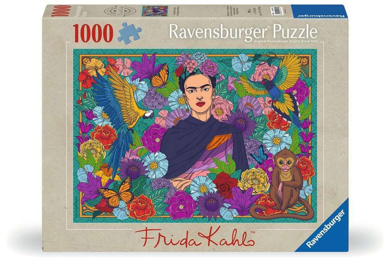 Ravensburger - Frida Kahlo’S Paradise: Parrot, Monkey And Blooms (12001475)