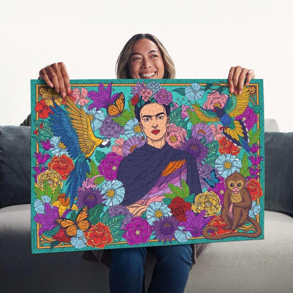 Ravensburger - Frida Kahlo’S Paradise: Parrot, Monkey And Blooms (12001475)