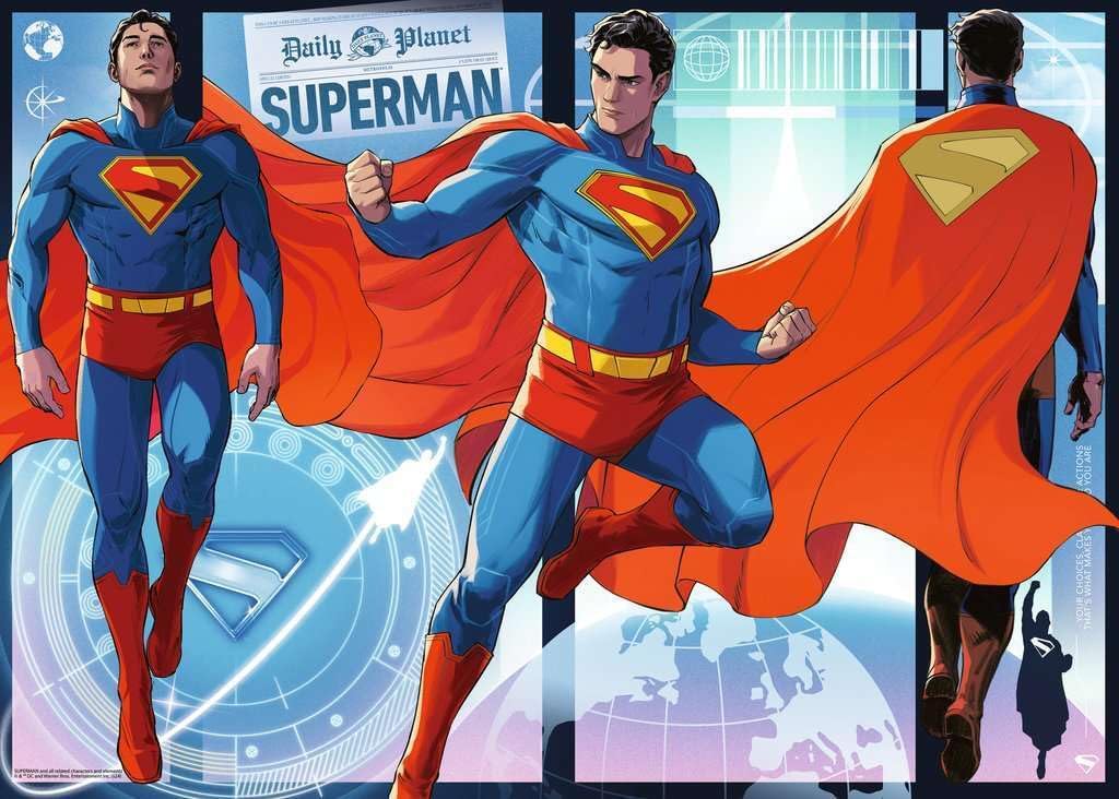 Erwachsenenpuzzle 1000 Teile - DC Comics - Der letzte Sohn von Krypton