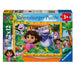 Ravensburger - Kinderpuzzel - Set van 2 puzzels 12 stukjes - We kunnen het aankomen! / Dora - Meisje of jongen vanaf 3 jaar - Hoogwaardige puzzel - 2 posters inbegrepen - 12004198