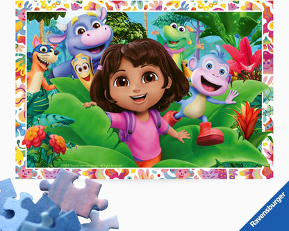 Kinderpuzzle 2x24 Teile - Dora the Explorer