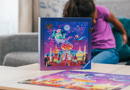 Ravensburger - Puzzle Aladino e La Lampada Meravigliosa | Puzzle Bambini 5 Anni In Su | Puzzle Ravensburger 64 Pezzi | Giochi Per Bambini 33x33 cm | Regalo Bambino 5 Anni O Più