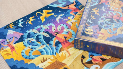 Ravensburger - Puzzle Le dodici fatiche di Ercole | Puzzle Bambini 5 Anni In Su | Puzzle Ravensburger 64 Pezzi | Giochi Per Bambini 33x33 cm | Regalo Bambino 5 Anni O Più
