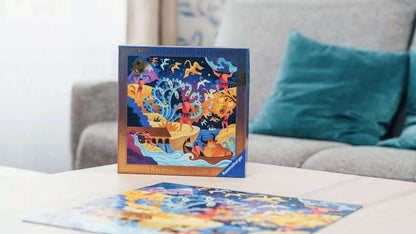 Ravensburger - Puzzle Le dodici fatiche di Ercole | Puzzle Bambini 5 Anni In Su | Puzzle Ravensburger 64 Pezzi | Giochi Per Bambini 33x33 cm | Regalo Bambino 5 Anni O Più