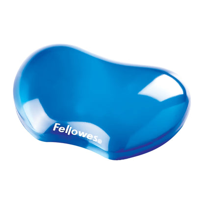 Fellowes Wrist Rest - Crystals Gel Wrist Rest with Non Slip Rubber Base - Ergonomic Mouse Mat Wrist Support, Keyboard Wrist Rest for Computer, Laptop, Home Office Use