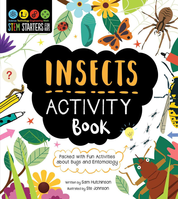 Stem Starters for Kids Insects Activity Book