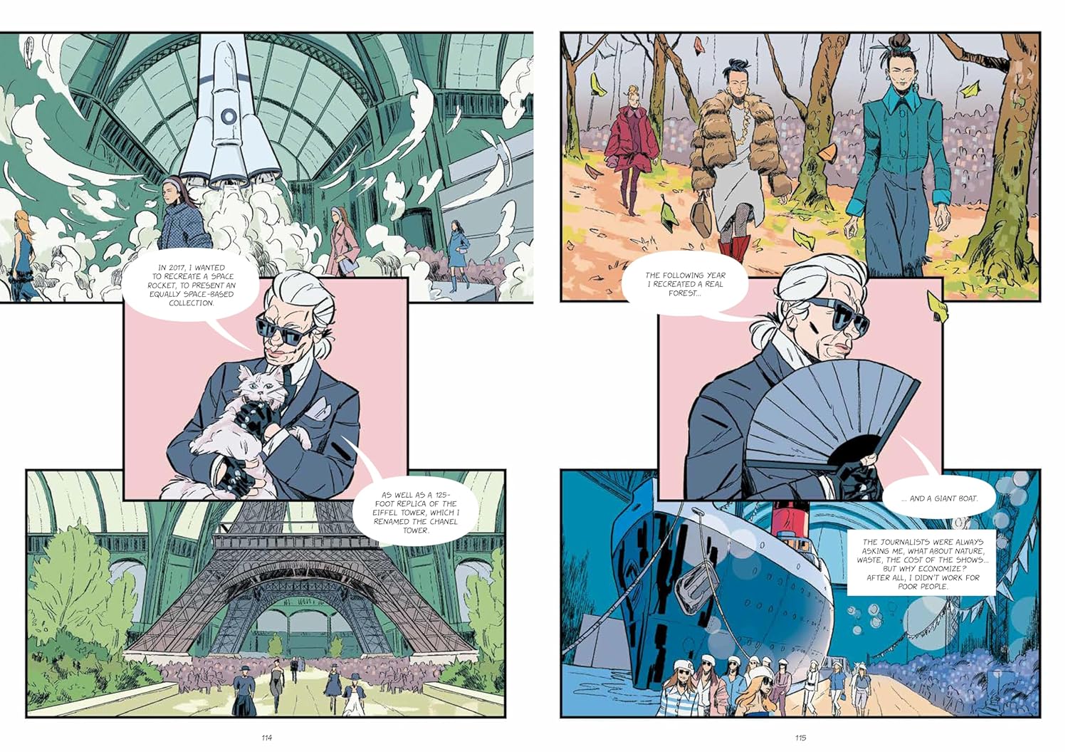 Karl Lagerfeld: A Graphic Biography