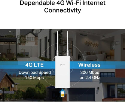 WRL 3G/4G ROUTER 300MBPS/TL-MR100-OUTDOOR TP-LINK