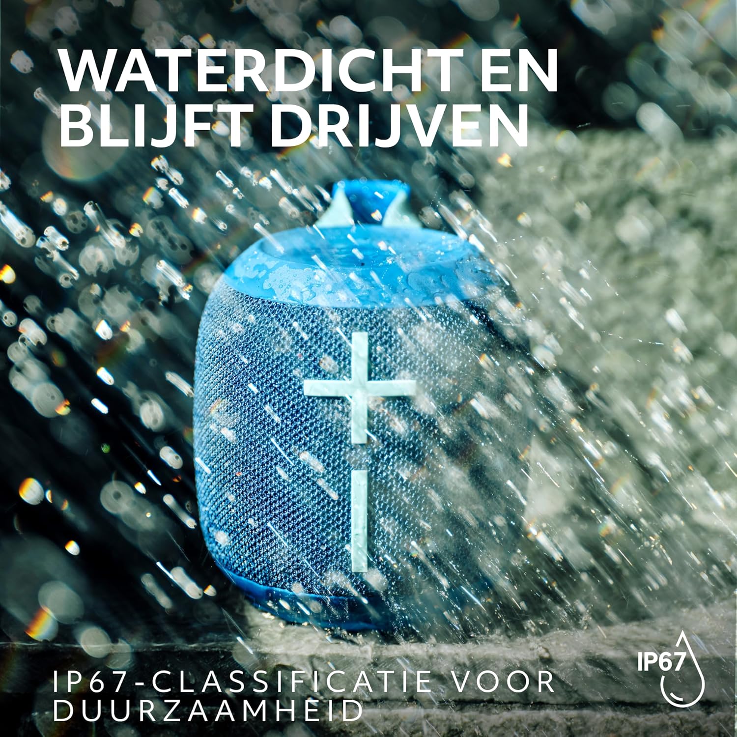 Ultimate Ears Wonderboom 4 draagbare waterdichte Bluetooth speaker met diepe bas en 360º-geluid*, stofdichte drijvende speaker met een bereik van 40m - Zwart Schwarz WONDERBOOM 4, Ultimate Ears Wonderboom 4 Portable Waterproof Bluetooth Speaker With Big B