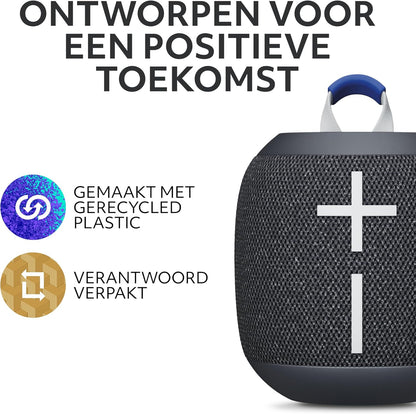 Ultimate Ears Wonderboom 4 draagbare waterdichte Bluetooth speaker met diepe bas en 360º-geluid*, stofdichte drijvende speaker met een bereik van 40m - Zwart Schwarz WONDERBOOM 4, Ultimate Ears Wonderboom 4 Portable Waterproof Bluetooth Speaker With Big B