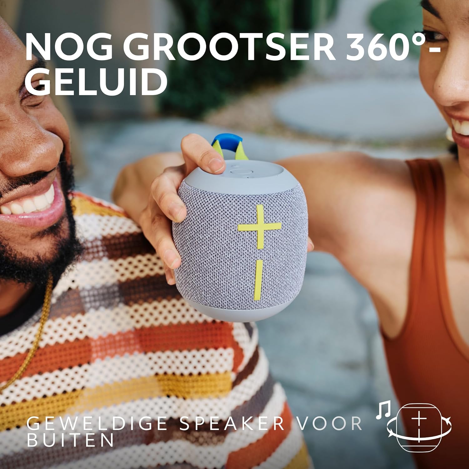 Ultimate Ears Wonderboom 4 draagbare waterdichte Bluetooth speaker met diepe bas en 360º-geluid*, stofdichte drijvende speaker met een bereik van 40m - Zwart Schwarz WONDERBOOM 4, Ultimate Ears Wonderboom 4 Portable Waterproof Bluetooth Speaker With Big B