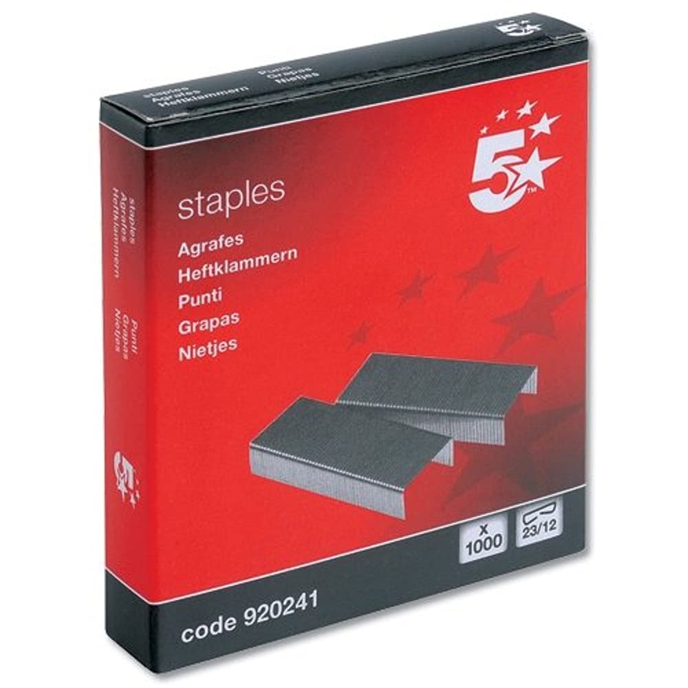 5 Star Staples 23-12 Ref 920241