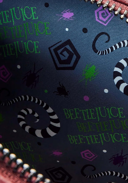 Loungefly Beetlejuice - Zaino Pin Trader recentemente scomparso, multicolore, Multicolore, Mini