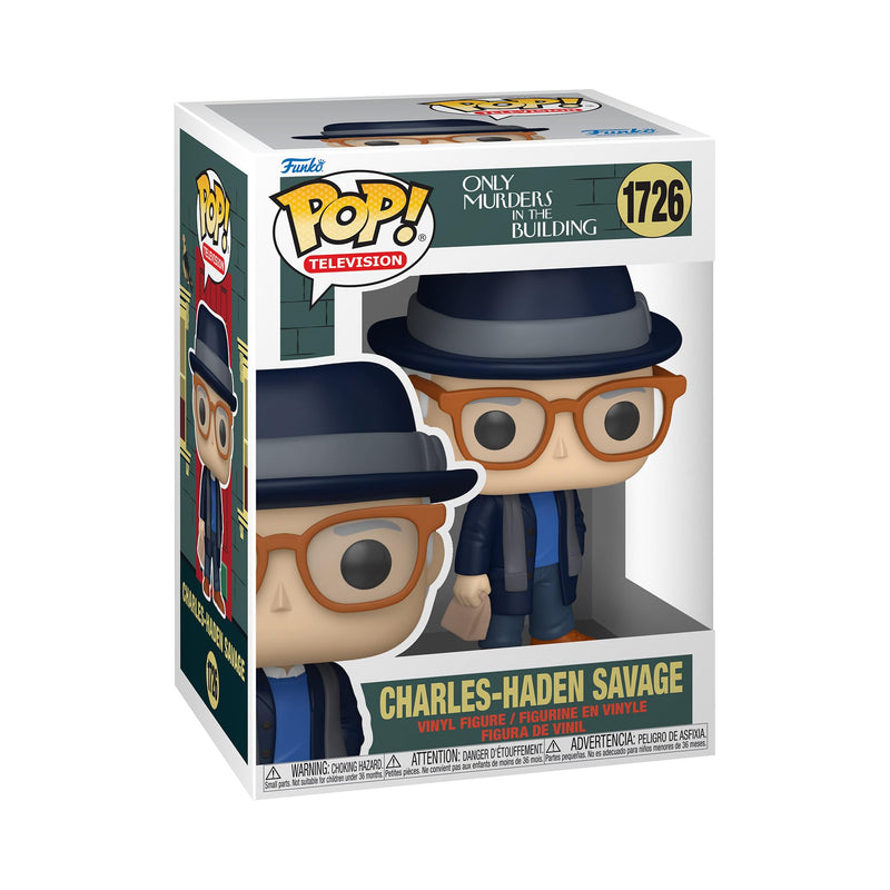Funko Pop! TV: Only Murders In the Building - Charles-Haden Savage - Collectable Vinyl Figure - Gift Idea - Official Merchandise - Toys for Kids & Adults - TV Fans - Model Figure for Collectors