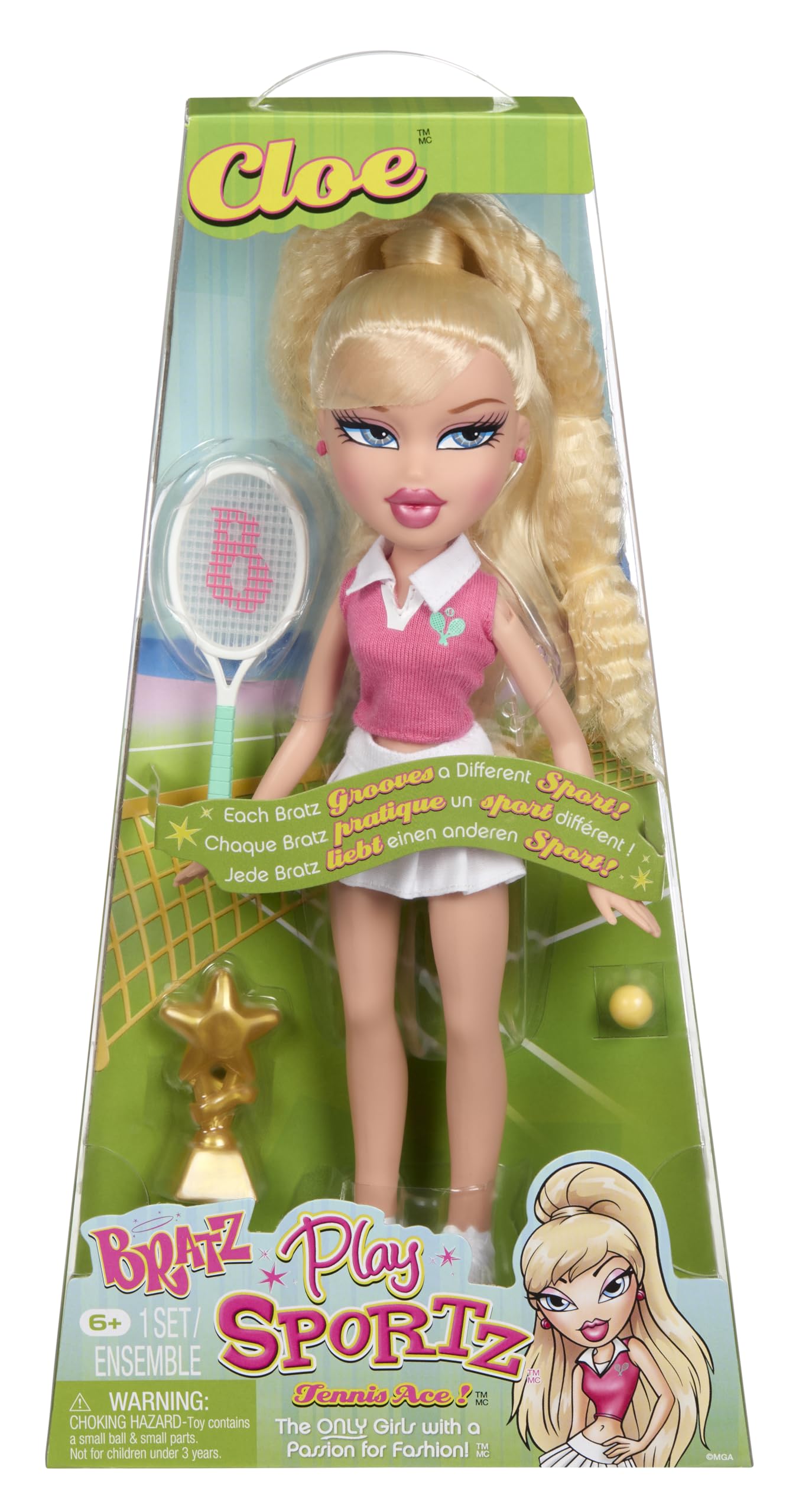 Bratz Play Sportz- Cloe (Tennis)