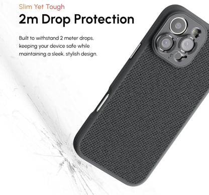 ShiftCam iPhone 16 Camera Case | Built-in Lens Mount | Magnetic-Case | Shoot Stunning Photos Instantly (Dark Grey, iPhone 16 Pro Max)