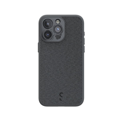 ShiftCam Fabric Camera Case Compatible with iPhone 14, 15 Pro | Built-in Lens Mount | Magnetic-Case | Shoot Stunning Photos Instantly (iPhone 15 Series, iPhone 15 Pro Max) Clear
